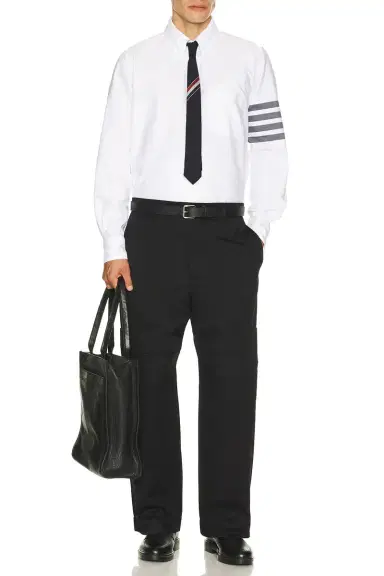 Thom Browne Wide Leg Chap Painter Pants | Thumbnail 9 Thom Browne Wide Leg Chap Painter Pants | Thumbnail 9