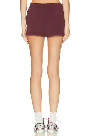 Sporty & Rich Syracuse Embroidered Disco Short | Thumbnail 4 Sporty & Rich Syracuse Embroidered Disco Short | Thumbnail 4