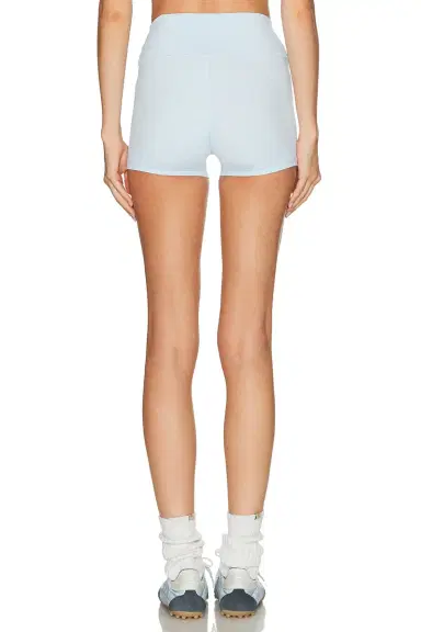 Sporty & Rich Signature Logo Mini Biker Short | Thumbnail 10 Sporty & Rich Signature Logo Mini Biker Short | Thumbnail 10