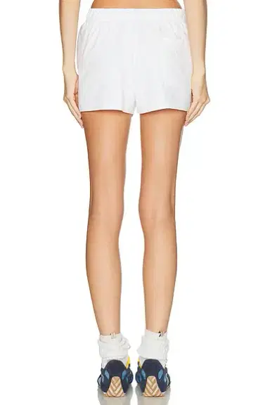 Sporty & Rich Syracuse Embroidered Disco Short | Thumbnail 4 Sporty & Rich Syracuse Embroidered Disco Short | Thumbnail 4