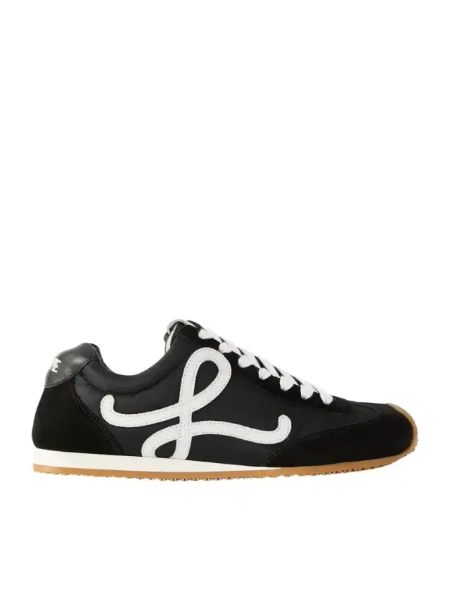 Loewe Ballet Runner 2.0 logo-appliquéd leather, shell and suede sneakers