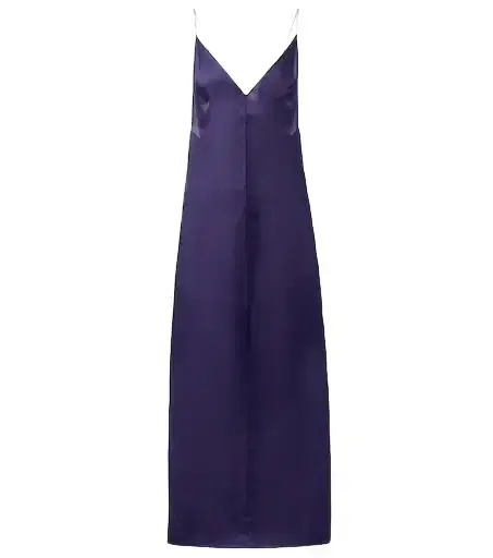 Khaite Tulula silk organza slip dress