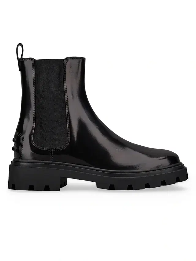 Tod's Women's Gomma Pesante Chelsea Boots - Nero