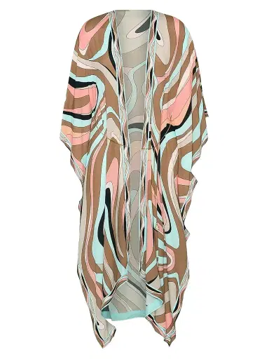 L'Agence Women's Abstract Swirl Kara Cover-Up | Thumbnail 1