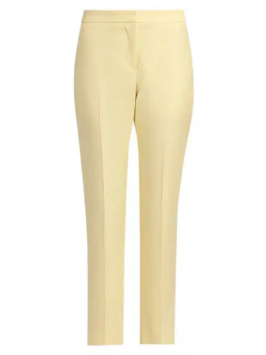 Alexander McQueen Women's Wool Cigarette Trousers - Sherbet - Size 12 | Thumbnail 1