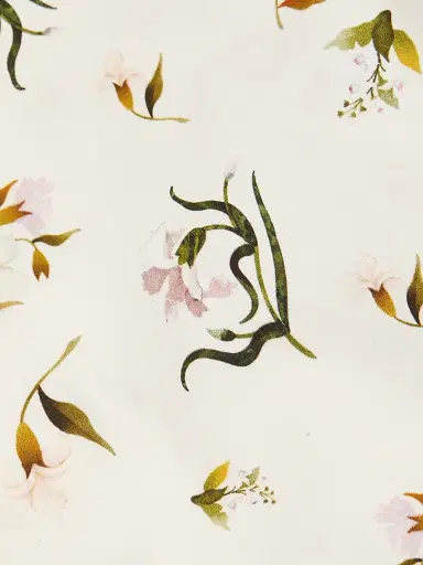 Adam Lippes Women's Charlie Floral Cotton Poplin Top - Ivory Floral - Size 14 | Thumbnail 7 Adam Lippes Women's Charlie Floral Cotton Poplin Top - Ivory Floral - Size 14 | Thumbnail 7