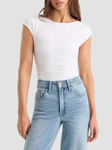 GOOD AMERICAN Women's The Open Back Bodysuit | Thumbnail 6 GOOD AMERICAN Women's The Open Back Bodysuit | Thumbnail 6