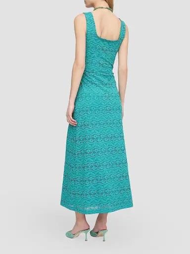 Hill House Home Women's The Coraline Dress - Teal Stretch Lace - Size XXL | Thumbnail 3 Hill House Home Women's The Coraline Dress - Teal Stretch Lace - Size XXL | Thumbnail 3