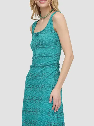 Hill House Home Women's The Coraline Dress - Teal Stretch Lace - Size XXL | Thumbnail 7 Hill House Home Women's The Coraline Dress - Teal Stretch Lace - Size XXL | Thumbnail 7