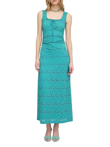 Hill House Home Women's The Coraline Dress - Teal Stretch Lace - Size XXL | Thumbnail 1 Hill House Home Women's The Coraline Dress - Teal Stretch Lace - Size XXL | Thumbnail 1