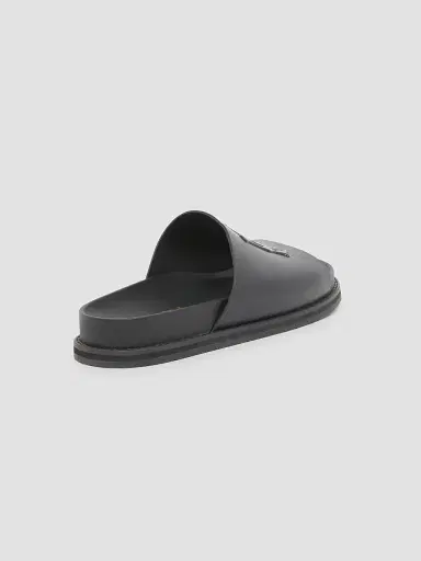 AMIRI Men's MA Leather Slides - Black - Size 7 Sandals | Thumbnail 2