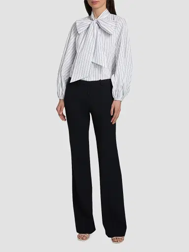 L'Agence Women's Deon Tie Neck Blouse | Thumbnail 2 L'Agence Women's Deon Tie Neck Blouse | Thumbnail 2
