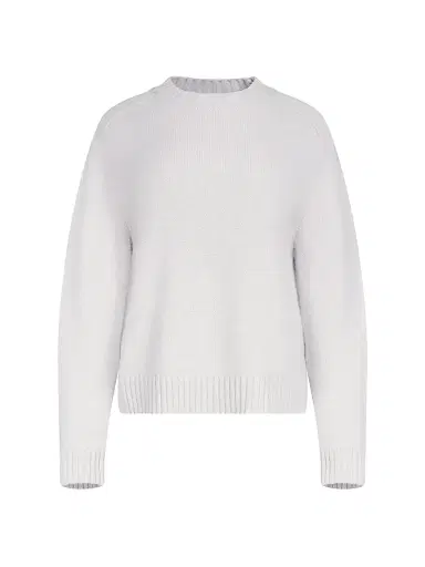 TWP Women's New Jill Cashmere Sweater - Pumice - Size XL | Thumbnail 1 TWP Women's New Jill Cashmere Sweater - Pumice - Size XL | Thumbnail 1