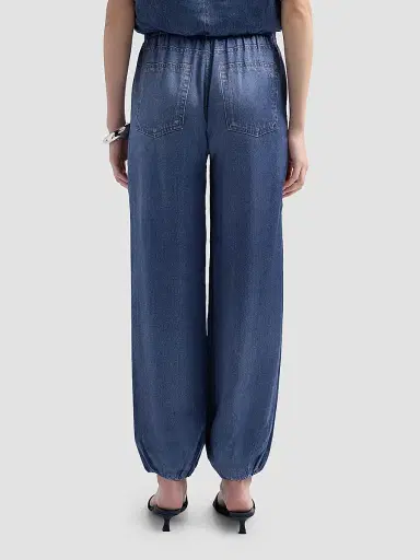 rag & bone Women's Miramar Satin Mica Bubble Pants - Jasper - Size XL | Thumbnail 3 rag & bone Women's Miramar Satin Mica Bubble Pants - Jasper - Size XL | Thumbnail 3
