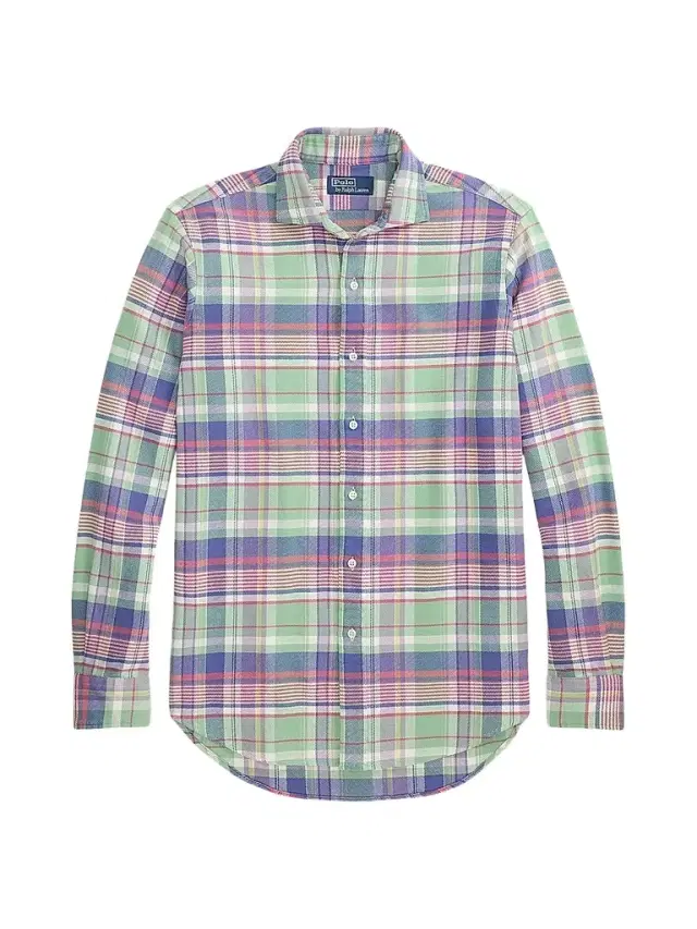 Polo Ralph Lauren Men's Classic-Fit Plaid Flannel Shirt - Green Purple Multi