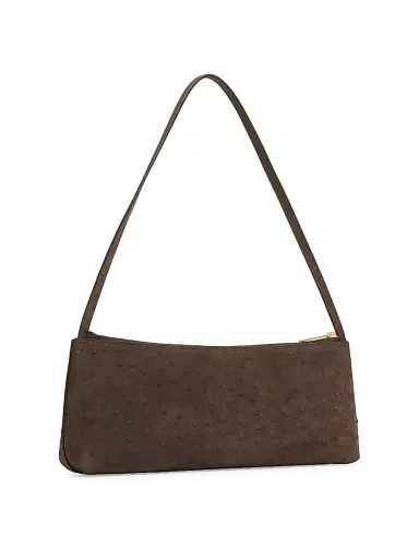 MANSUR GAVRIEL Women's Gaia Ostrich-Embossed Leather Baguette Bag | Thumbnail 2 MANSUR GAVRIEL Women's Gaia Ostrich-Embossed Leather Baguette Bag | Thumbnail 2