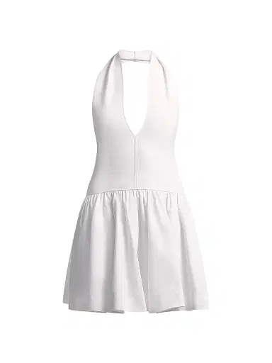 BCBGMAXAZRIA Women's Perle Halter Mini Dress | Thumbnail 1 BCBGMAXAZRIA Women's Perle Halter Mini Dress | Thumbnail 1