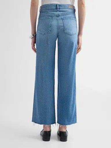 Le Jean Women's Petite Column High-Rise Jeans - Blue Crush - Size 31 | Thumbnail 3 Le Jean Women's Petite Column High-Rise Jeans - Blue Crush - Size 31 | Thumbnail 3