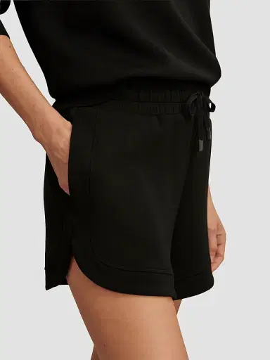 Varley Women's Ollie High-Rise Drawstring Shorts - Black - Size XL | Thumbnail 3 Varley Women's Ollie High-Rise Drawstring Shorts - Black - Size XL | Thumbnail 3