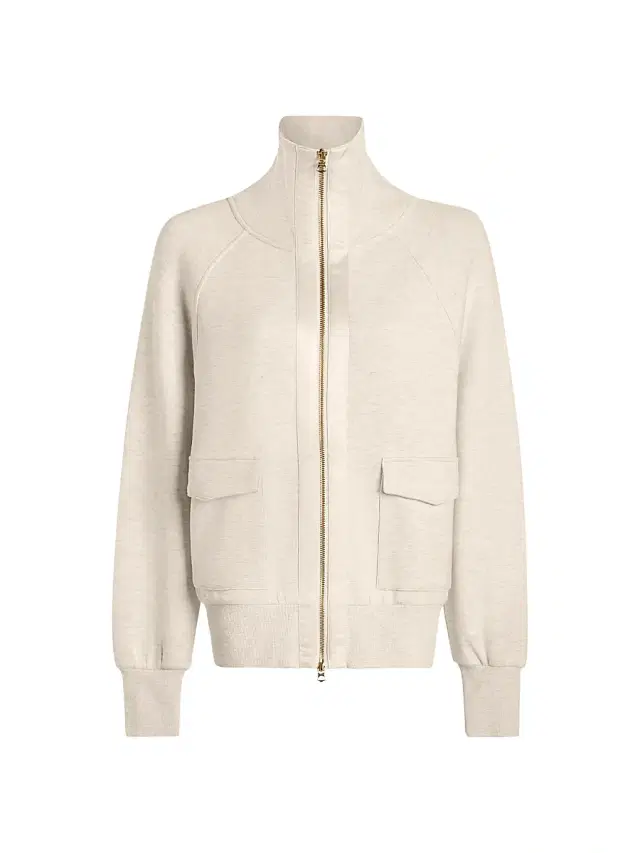 Women's Roxbury Solid Zip-Front Jacket -  Marl