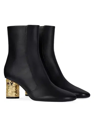 Givenchy Women's Tape Ankle Boots in Leather - Black - Size 11 | Thumbnail 2 Givenchy Women's Tape Ankle Boots in Leather - Black - Size 11 | Thumbnail 2