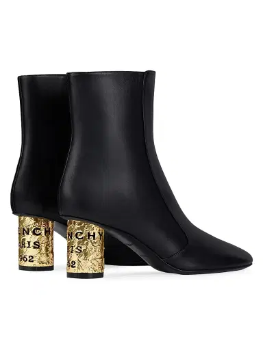 Givenchy Women's Tape Ankle Boots in Leather - Black - Size 11 | Thumbnail 4 Givenchy Women's Tape Ankle Boots in Leather - Black - Size 11 | Thumbnail 4