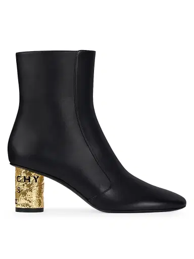 Givenchy Women's Tape Ankle Boots in Leather - Black - Size 11 | Thumbnail 1 Givenchy Women's Tape Ankle Boots in Leather - Black - Size 11 | Thumbnail 1