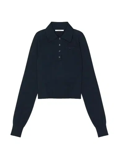 Givenchy Women's Polo Sweater in Cotton and Silk | Thumbnail 1 Givenchy Women's Polo Sweater in Cotton and Silk | Thumbnail 1