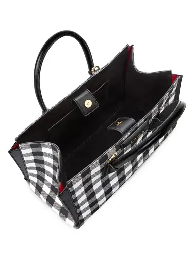Givenchy Women's Small Antigona Catchall Top Handle Bag - Black White | Thumbnail 4 Givenchy Women's Small Antigona Catchall Top Handle Bag - Black White | Thumbnail 4