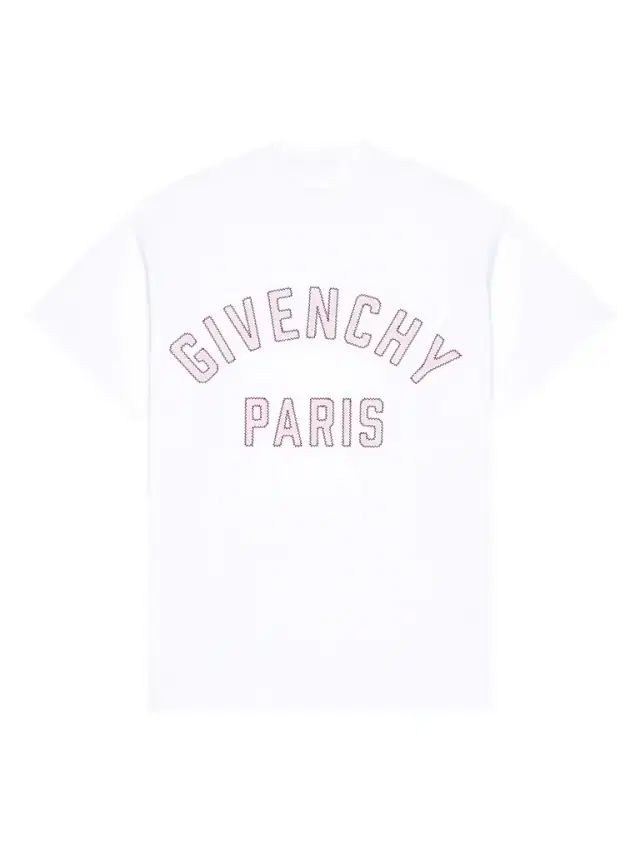 Givenchy Women's T-Shirt in Cotton with Embroidery - White