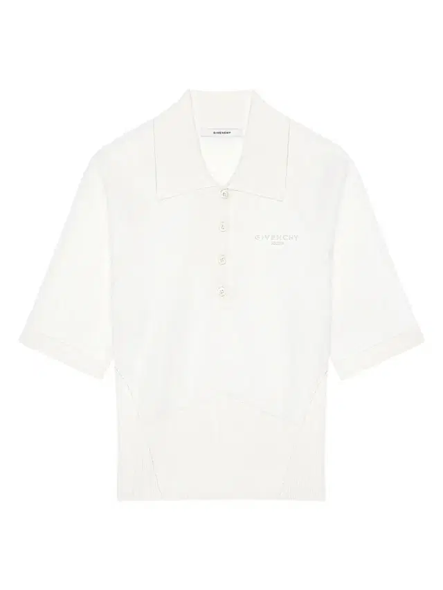 Givenchy Women's Polo Sweater in Cotton and Silk -
