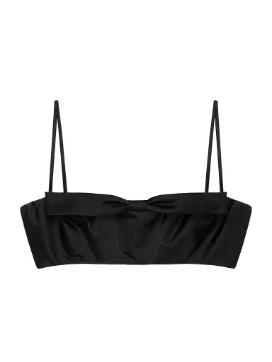 Givenchy Women's Bra Top with Bow - Black - Size 12 | Thumbnail 1 Givenchy Women's Bra Top with Bow - Black - Size 12 | Thumbnail 1