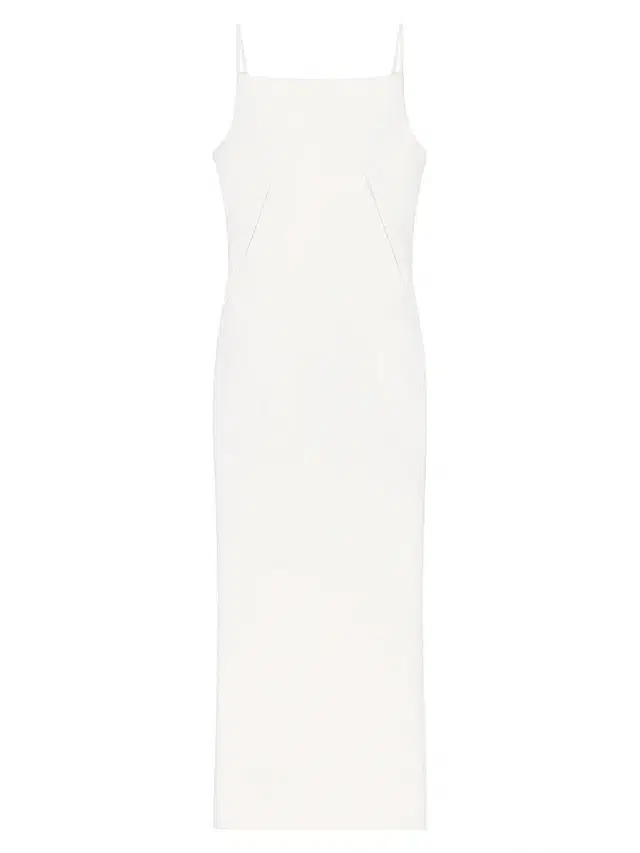 Givenchy Women's Sliced Long Dress in Crepe Cady -