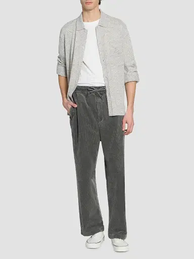OFFICINE GÉNÉRALE Men's Fernand Washed Corduroy Pants | Thumbnail 2