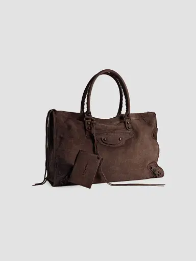 Balenciaga Men's Le City Large Tote Bag | Thumbnail 3 Balenciaga Men's Le City Large Tote Bag | Thumbnail 3