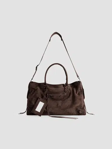 Balenciaga Men's Le City Large Tote Bag | Thumbnail 4 Balenciaga Men's Le City Large Tote Bag | Thumbnail 4
