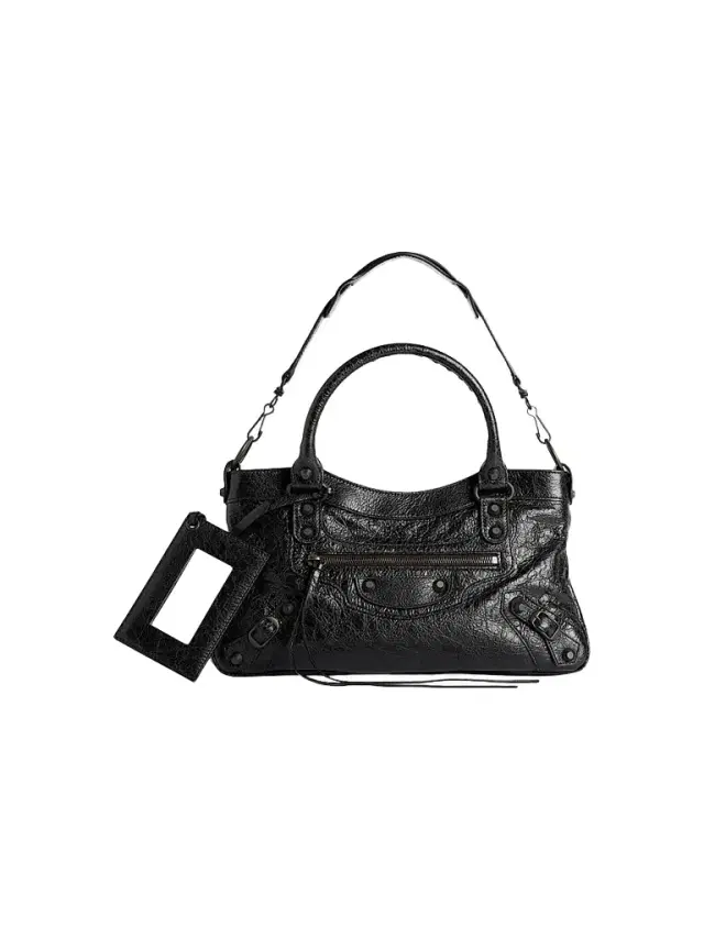 Balenciaga Women's Le City First Top Handle Bag - Black