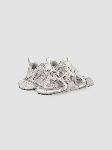 Balenciaga Women's 3XL Extreme Laces B Sneakers - Grey - Size 5 | Thumbnail 2