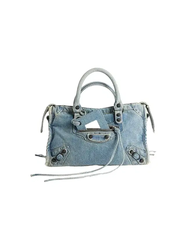Balenciaga Women's Le City Top Handle Bag - Blue