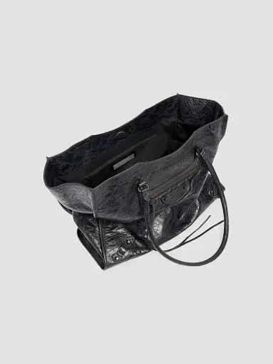 Balenciaga Women's Le City Medium Tote Bag - Black | Thumbnail 7 Balenciaga Women's Le City Medium Tote Bag - Black | Thumbnail 7