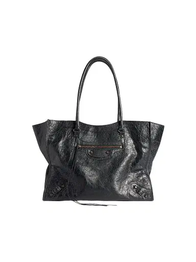 Balenciaga Women's Le City Medium Tote Bag - Black | Thumbnail 1 Balenciaga Women's Le City Medium Tote Bag - Black | Thumbnail 1