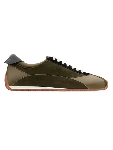NEOUS Women's Berenices Low-Top Suede & Leather Sneakers - Olive Black - Size 10 | Thumbnail 1 NEOUS Women's Berenices Low-Top Suede & Leather Sneakers - Olive Black - Size 10 | Thumbnail 1