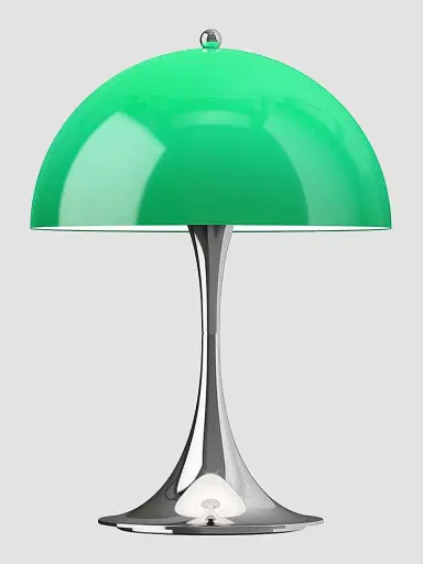 Louis Poulsen Panthella 250 Portable Original Chrome Lamp - Original Opal Green | Thumbnail 2 Louis Poulsen Panthella 250 Portable Original Chrome Lamp - Original Opal Green | Thumbnail 2