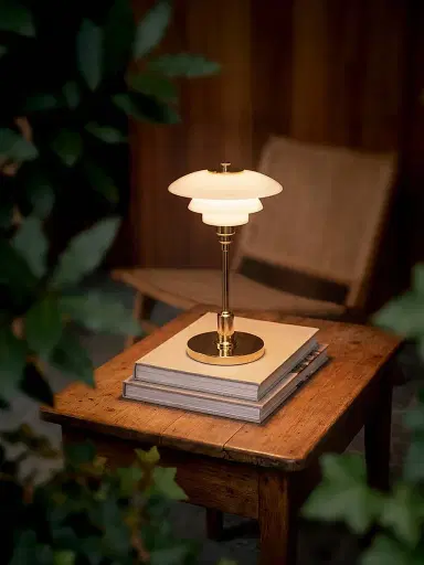 Louis Poulsen Ph 1/1 Portable Brass Lamp | Thumbnail 4 Louis Poulsen Ph 1/1 Portable Brass Lamp | Thumbnail 4