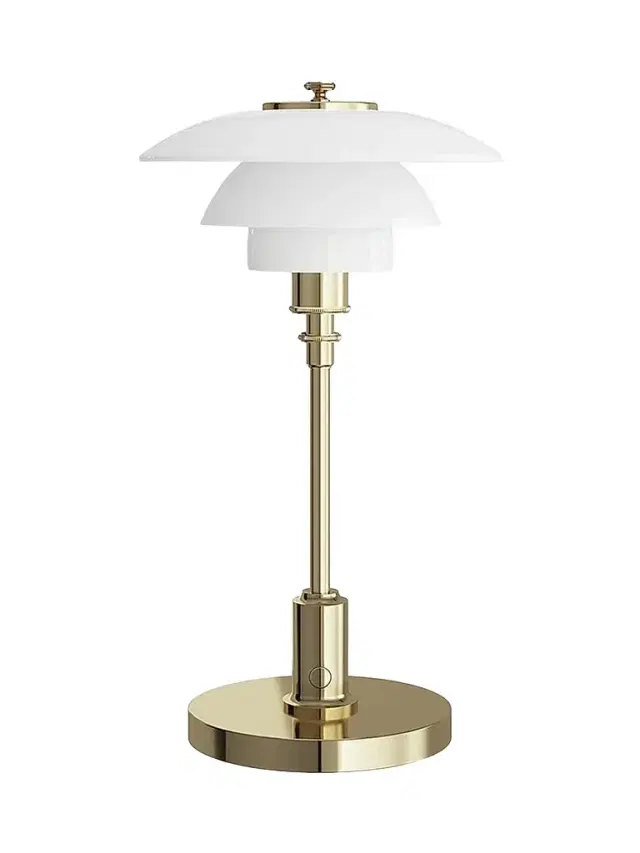 Louis Poulsen Ph 1/1 Portable Brass Lamp - Brass Metallised