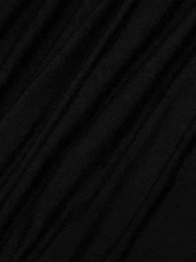 TOTEME Women's Draped Jersey Slip Midi Dress - Black - Size XL | Thumbnail 7