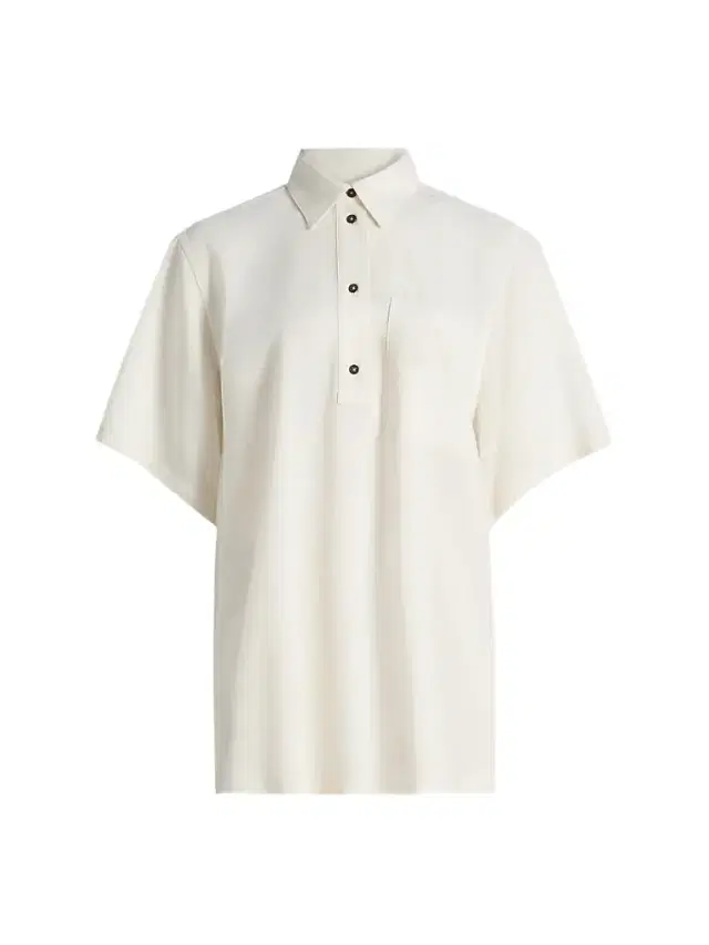Women's Fluid Polo Shirt - Ecru