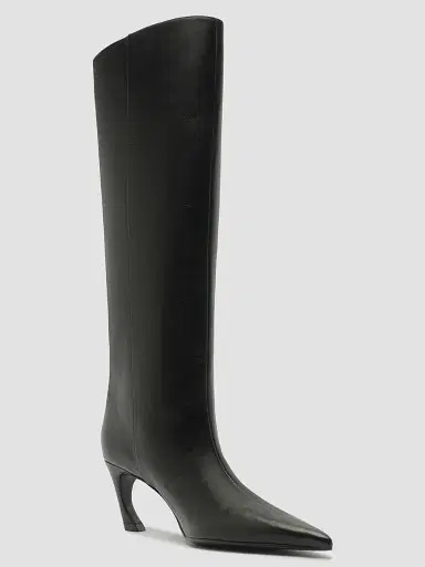 Schutz Women's Lexi Mid Boots - Black - Size 6.5 | Thumbnail 2