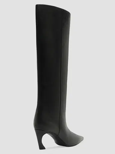 Schutz Women's Lexi Mid Boots - Black - Size 6.5 | Thumbnail 3