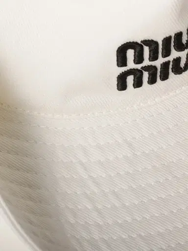 Miu Miu Women's Drill Cowboy Hat | Thumbnail 2